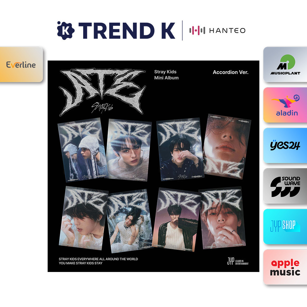 STRAY KIDS - ATE (ACCORDION Ver.) | Shopee Brasil