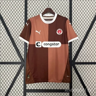 24/25 St. Pauli Camisa de futebol em casa camisa esportiva de alta qualidade 1:1