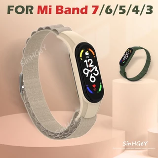 Xiaomi Mi Band 7/3/4/5/6 Pulseira De Substituição Da Esportiva De Nylon Macio