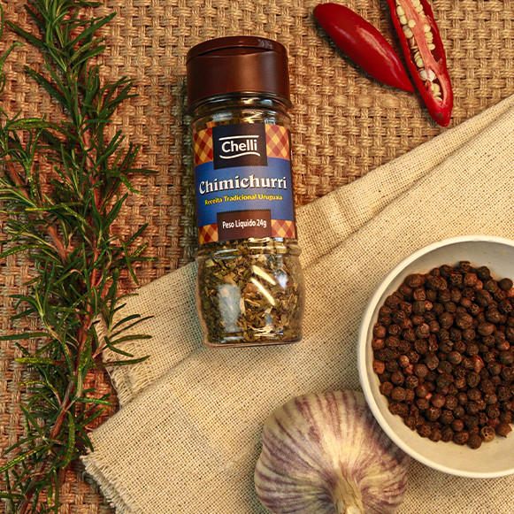 Chimichurri Chelli 24g - Receita Tradicional Uruguaia | Shopee Brasil