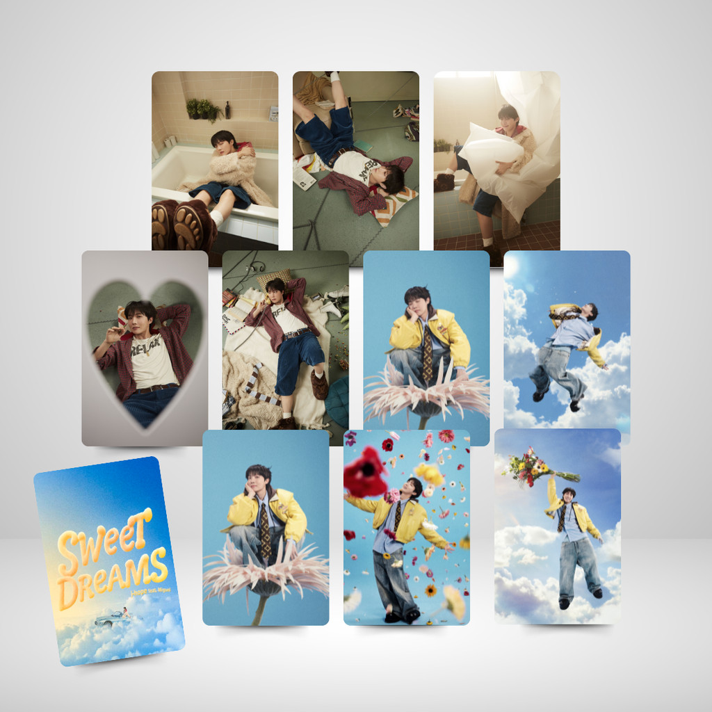 J-hope Photocard set 10 un SWEET DREAMS BTS | Shopee Brasil