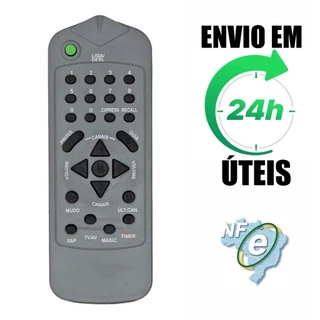 Controle Para Tv Philco De Tubo Antiga Tp1452-tp1453-tp1454