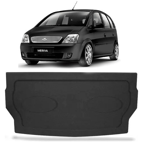 Tampão Traseira CHEVROLET Meriva 2002 A 2012 Tampa Porta Malas Grafite ...