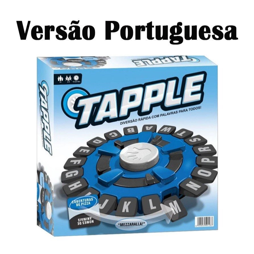 Tapple Português - Jogo de Tabuleiro de Palavras Familiar Rápido Preço ...