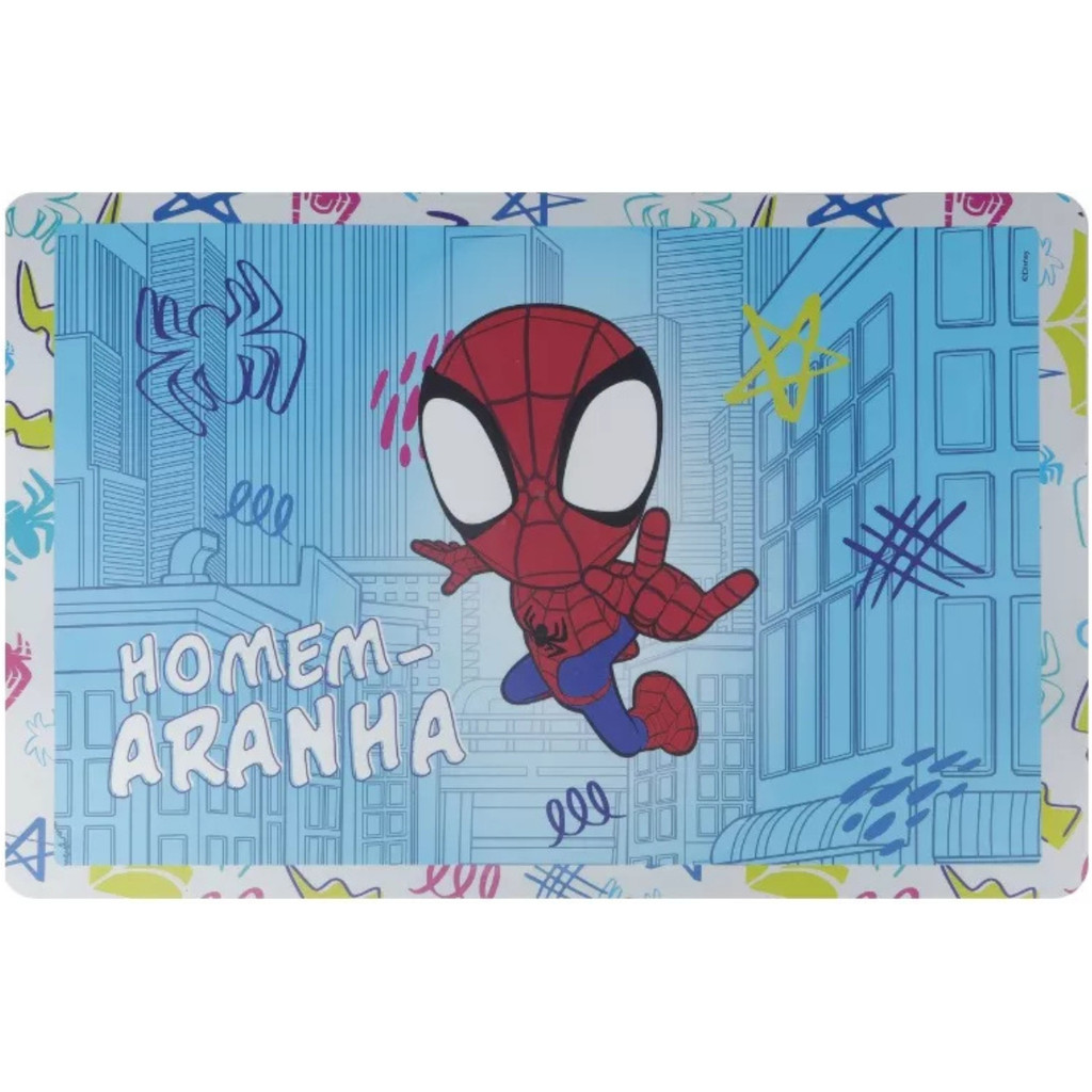 Jogo Americano Infantil Spiderman Spidey Homem Aranha Tuut | Shopee Brasil