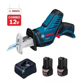 Serra Sabre A Bateria Gsa 12v-li C/ 2 Bat E Carreg Bosch
