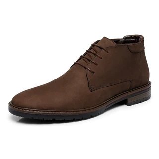 Bota Casual Inglês Masculina Café Turunelli Estilosa Moderna