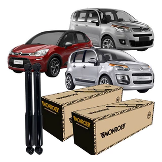 Kit Amortecedor Monroe Traseiro Citroen C3 1.5 2014 em Oferta na Shopee
