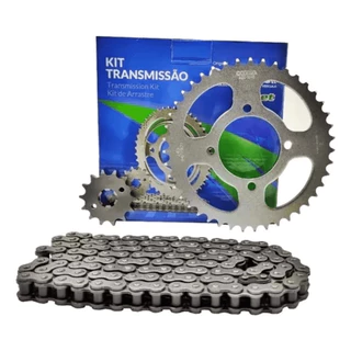 Kit Relação Transmissão Ybr 125/ Factor 125 2000/2016 Cobreq