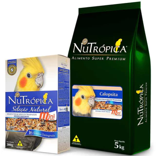 NUTRÓPICA SELEÇÃO NATURAL CALOPSITA MINI BITS