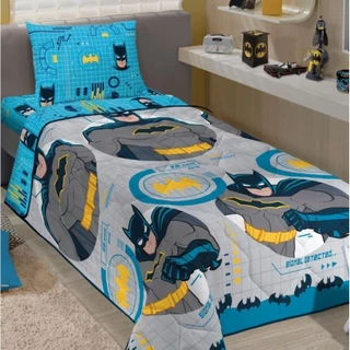 Edredom Infantil Dupla Face Microfibra - Batman