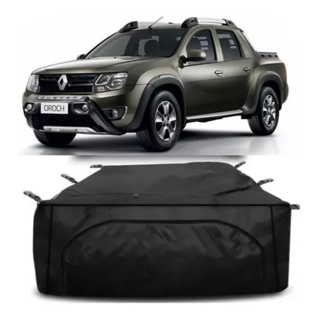 Bolsa Caçamba G 840 Lts Bagageiro Para Caminhonete Oroch Rp