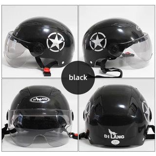 Capacete Portátil Fivela Durável Novo Material Facilidade De Uso De Verão Universal Meio