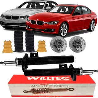 Par Amortecedor Dianteiro Bmw Série 316 318 320 325 328 330 6 Furos (AMT195DC)