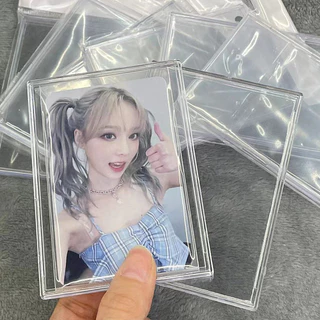 3 Pcs Transparente Guka Card Brick Student Kpop Decoração De Cartão De Alta Definição Combinação De Capa Fotográfico De Ídolos Para Suporte De Tripé Simples