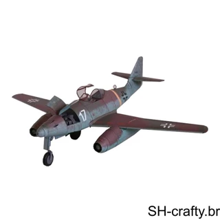 1/2 Alemão 262 Kit De Montagem Do Modelo De Avião De Combate 1 33 Escala GPM Para Adolescentes