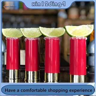 4PCS 12 Gauge Shot Glasses Tequila Glass Durável Fácil De Usar