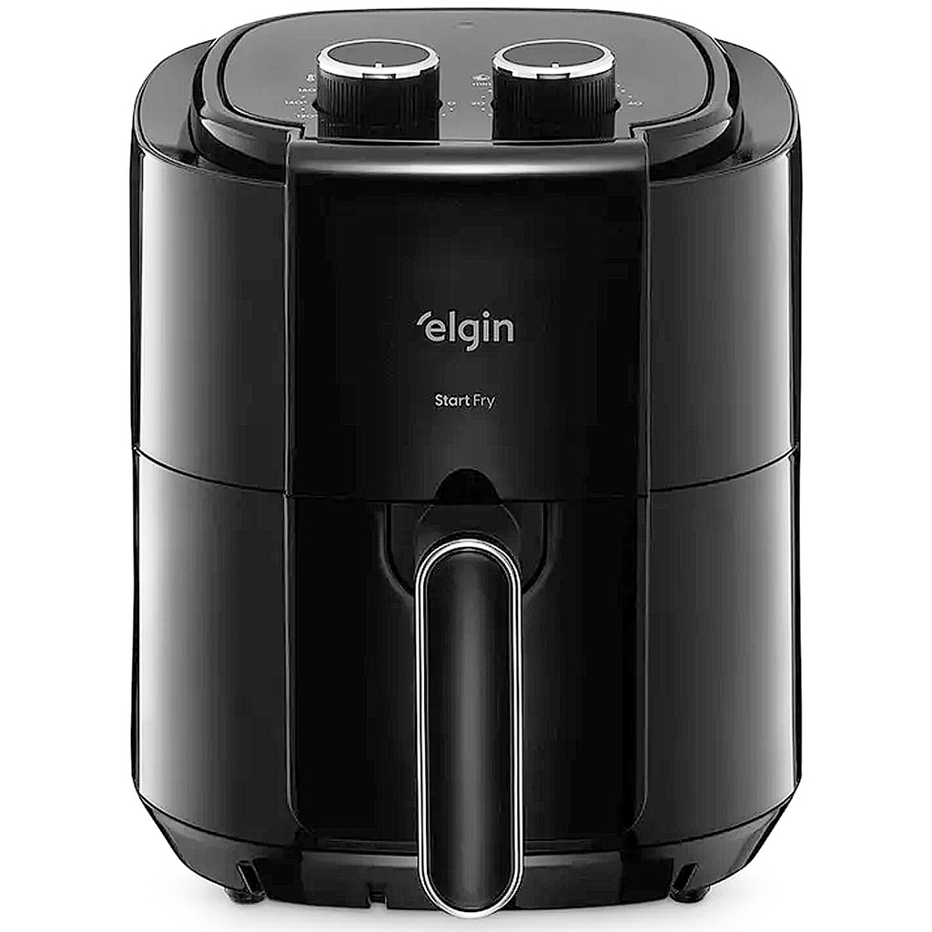 Air Fryer Fritadeira Elétrica Elgin 3,5 Litros Start Fry Preta 127V ...