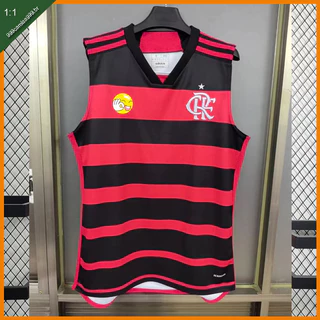 Camisa da Time 24/25 Futebol Camisa Home Training Camisa Infantil FLMG B-S U99Y