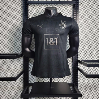 23-24 Jogadores Dortmund Preto Tamanho Especial S-XXL Camisa De Futebol Tailandês Versão 1 : 1 SDMR