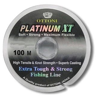 Linha de pesca monofilamento platinum xt - linha platinum xt ottoni