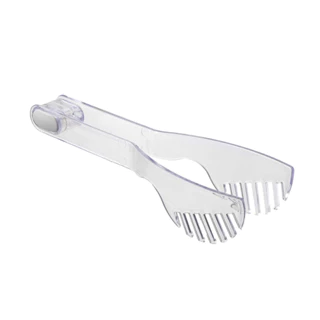 Pegador Salada Macarrao Massa Carne Branco Acrylic Line