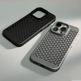 Dissipação De Calor Estojo Rígido Para PC Fosco iPhone 15 14 13 12 Pro max À Prova De Queda ip11 Protetor Choque