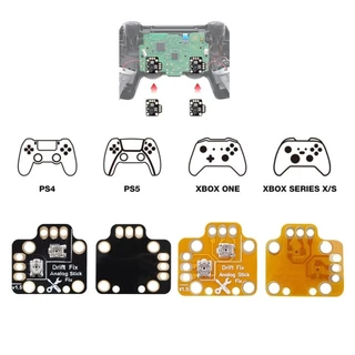 Kit 2 Placas Ajuste Analógico Drift Fix Ps4 Ps5 Xbox Series One Switch PRO
