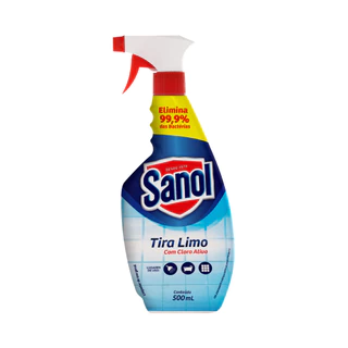Tira Limo Multi Superficies Banheiro Gatilho 500Ml Sanol