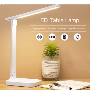 Luminária De Leitura recarregavel 16 LED touch Ajustável com 3 modos Para Lateral De Cama/Mesa