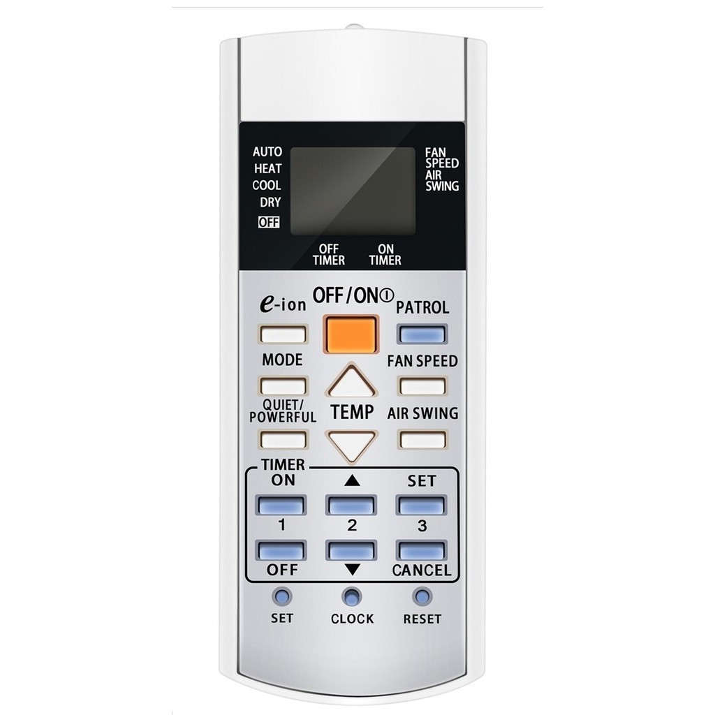 Controle Remoto compatível Ar Condicionado Panasonic CU-E12E CS-E7 CS-E9 CS-CE9