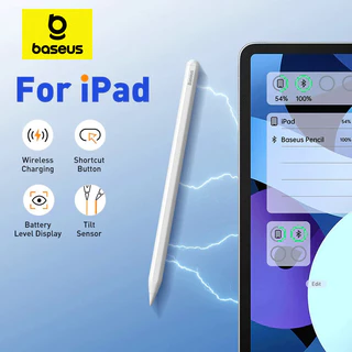Baseus Gen2 Stylus Digital para iPad 4/5/Pro 11 & 12,9 polegadas/Mini 6, para Apple Pencil-Like Pen Suporte Palm Canetas de Rejeição