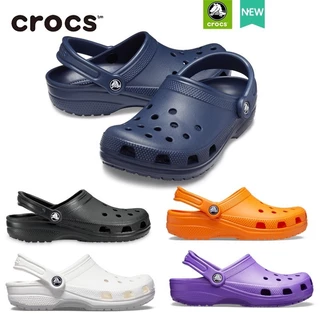 ⭐️ Crocs Unisex Classic Cloak Sandálias De Praia Masculinas E Femininas Leves Respiráveis Ao Ar Livre