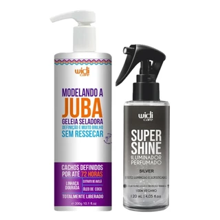 Kit Widi Care Geleia Seladora +Super Shine Silver Iluminador