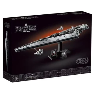 Novo Produto Blocos de Construção Lego Compatíveis Star Wars Executor J-Starship 75356 Brinquedos de Construção Educacionais Montados