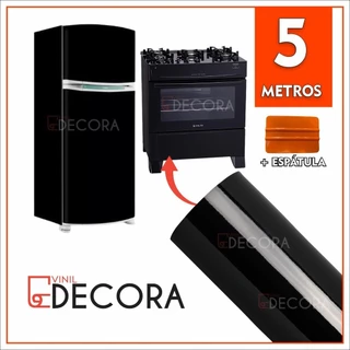 5 Metros Papéis de Parede Preto Black Piano Vinil Decoração + Espatula para Aplicação Adesivo Autocolante Preto GEOMÉTRICO Sala Cozinha Moveis