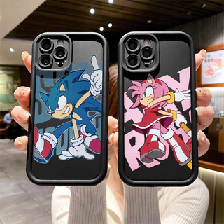 Capinha Capa de silicone Anti-impacto a Adamantium Sonic para iPhone 12 11 pro max 13 14 15 16 pro max plus case