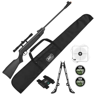 Espingarda Pressão Rossi Sport 5.5 + Chumbinho Rossi + Bipé