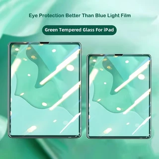 1pc Luz Verde Vidro Temperado Para iPad Ar 5 4 Protetor De Tela 9th 8th 7th 6th 5th Pro 11 Polegadas
