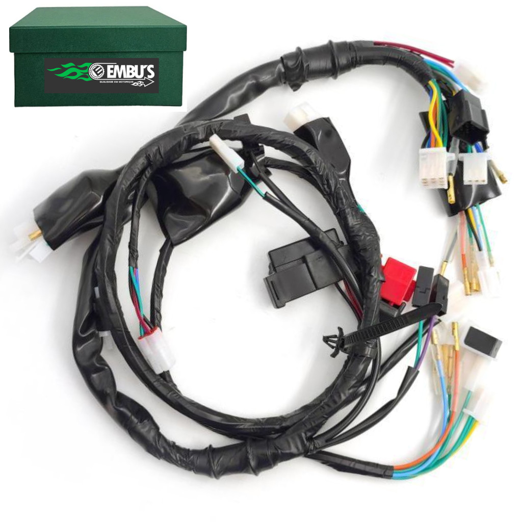 Chicote Fiação Principal - Bros 125 ES - 2013 e 2014 | Shopee Brasil