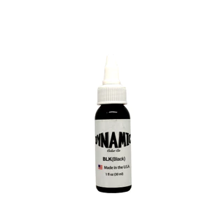 Tinta Tattoo Tatuagem Dynamic BLK (PRETO) Original 30ml