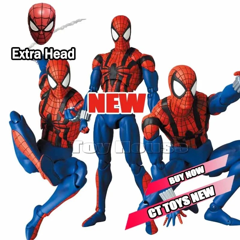 In Stock Ct Toys Spiderman Mafex 143 Ben Reilly Comic Ver The