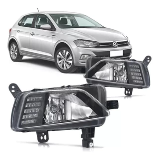 Farol De Milha Auxiliar Polo 2018 2019 A 2022 Led DRL Seta