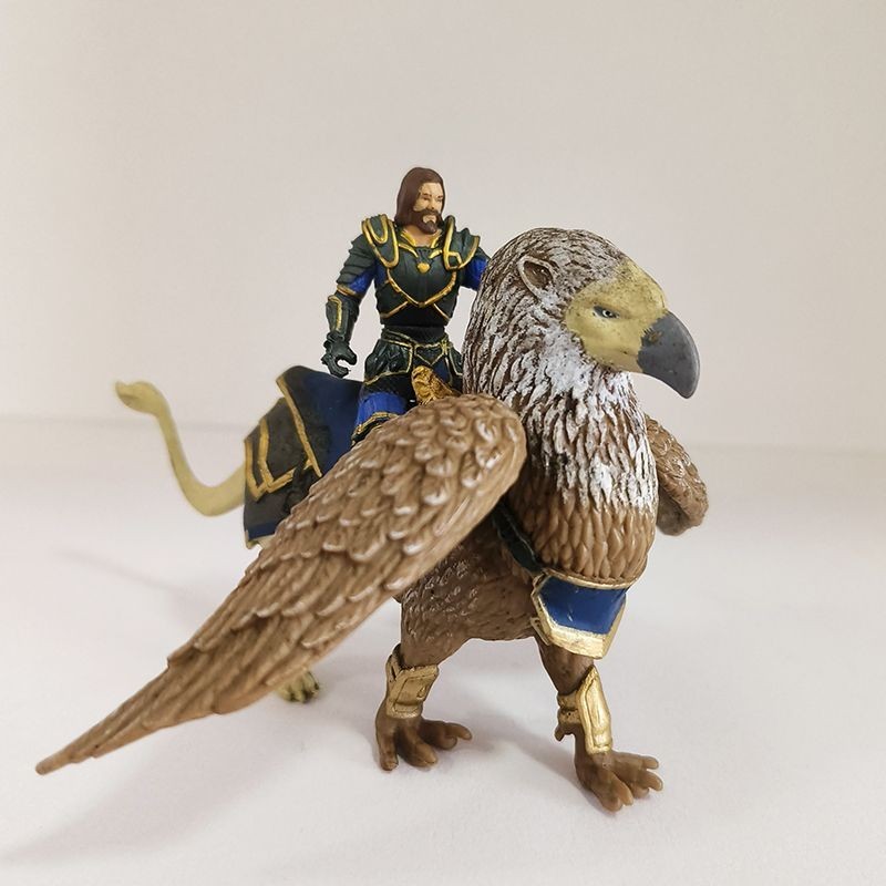 Genuíno Mundo a Granel da Warcraft Rosa Black Hand Combat Combinação de Figuras de Combate ao Filme Modelo de Personagem de Filme Ornamentos Brinquedos