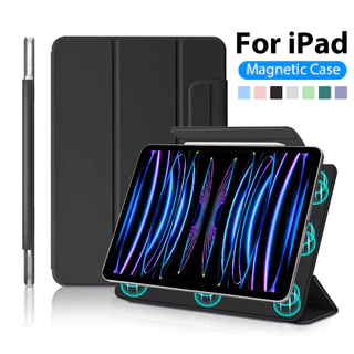 Caixa Magnética Para Ipad Pro 12,9 6a 11 4a Ar 5 4 10,9 " 10 10a Geração A2757 A2696 Mini 6 8,7 " 2021 2022 Capa