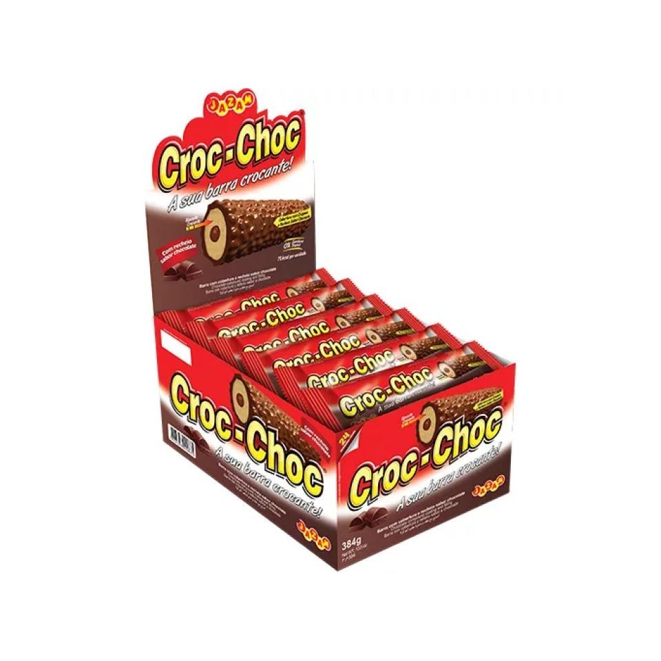 Chocolate Croc-Choc ao Leite C/ 24u 384G | Shopee Brasil