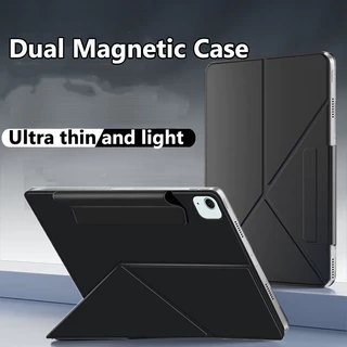 Capa Dupla Magnética Sem Bordas Para IPad Air 13 Inch 2024 Pro 11 5th 11Inch 6 13 2024 7th Shockproof Case