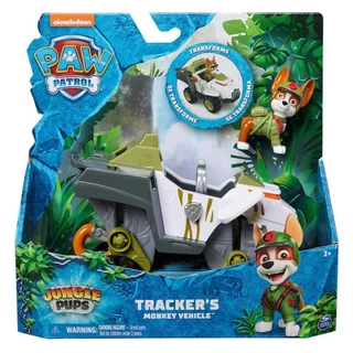 Veículo Macaco do Tracker com Boneco - Patrulha Canina