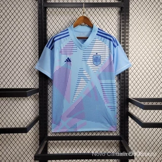 24-25 Goleiro Tailandês Camisa de Futebol Versão 1 : 1 J7S3 Camisa L9FB