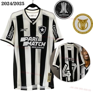 Botafogo 24/25 Nova Casa Camisa de Futebol Masculina 1:1 Patrocínio personalizado